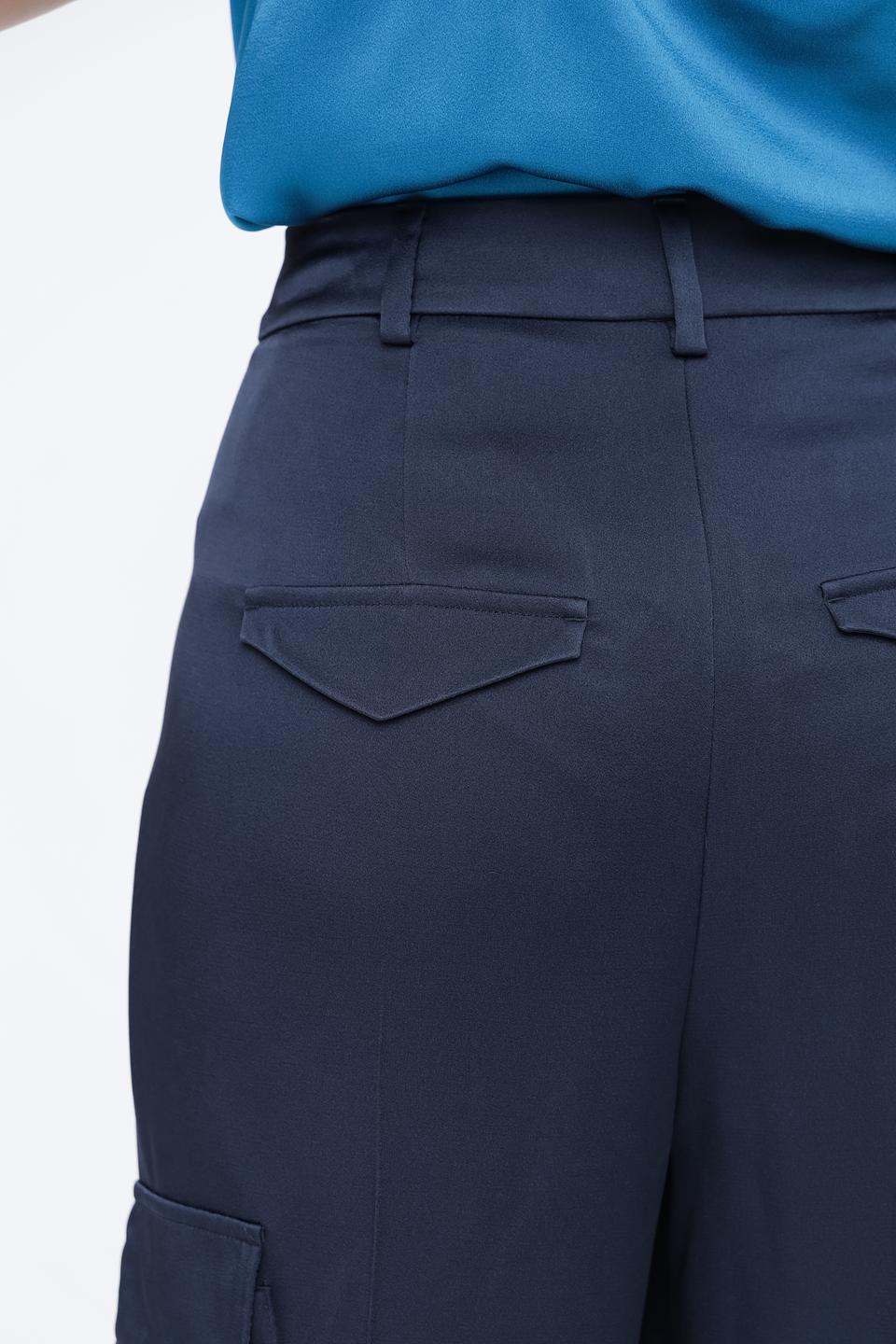 Брюки кюлоты Luisa Cerano тёмно-синие