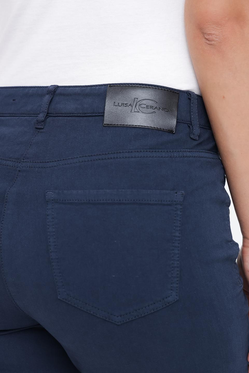 Джинсы Luisa Cerano синие прямые