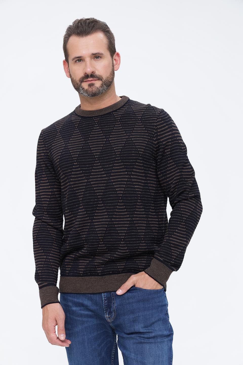 Джемпер Bugatti с узором чёрный