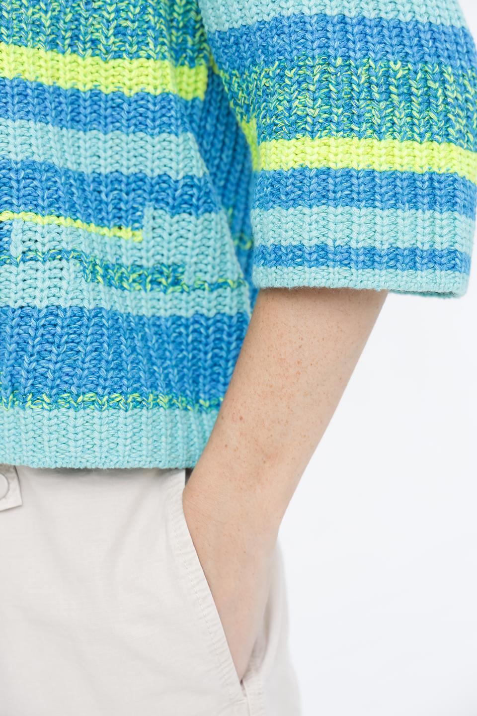 Пуловер Oui с v-образным вырезом