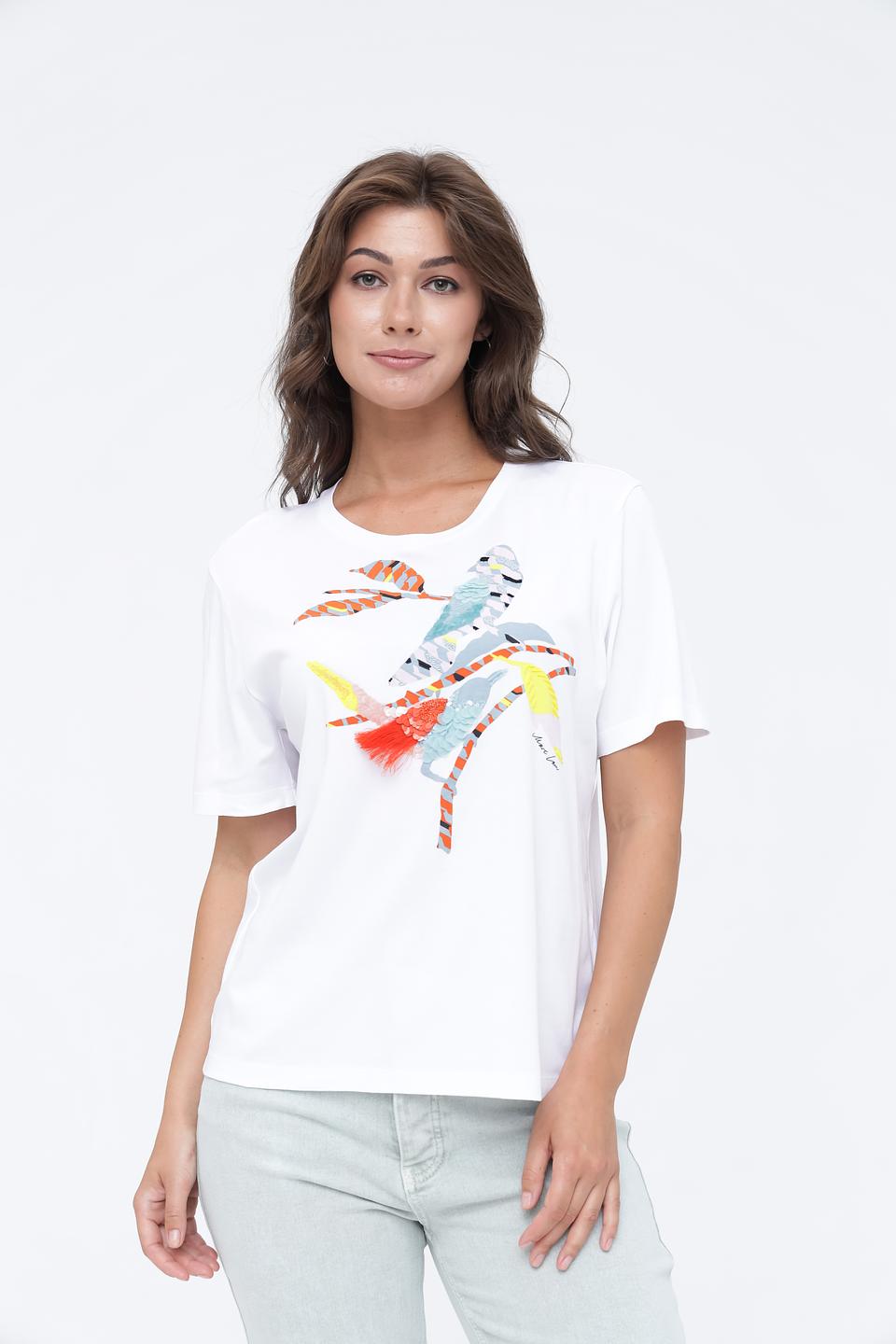 Футболка Marc Cain с принтом