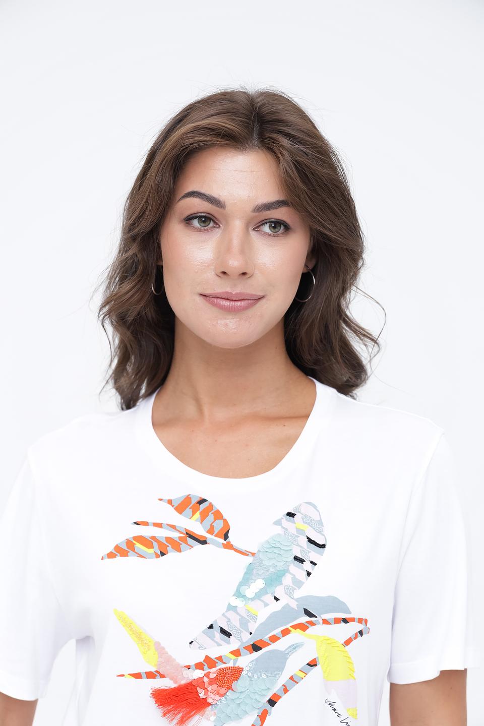 Футболка Marc Cain с принтом