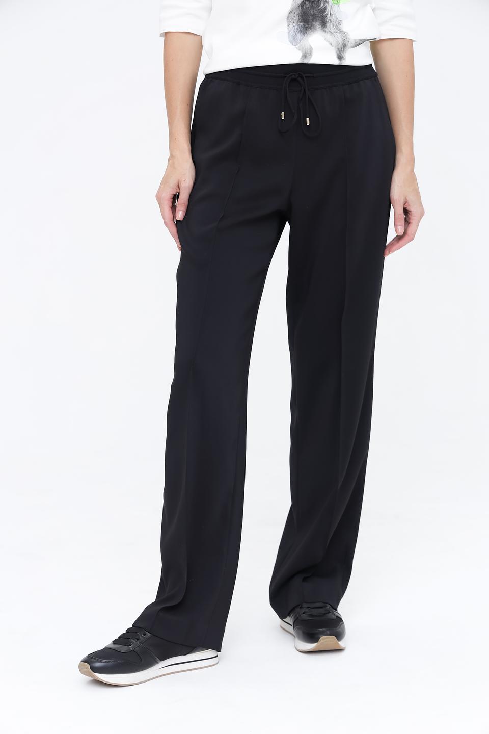 Брюки Marc Cain чёрные с завязками