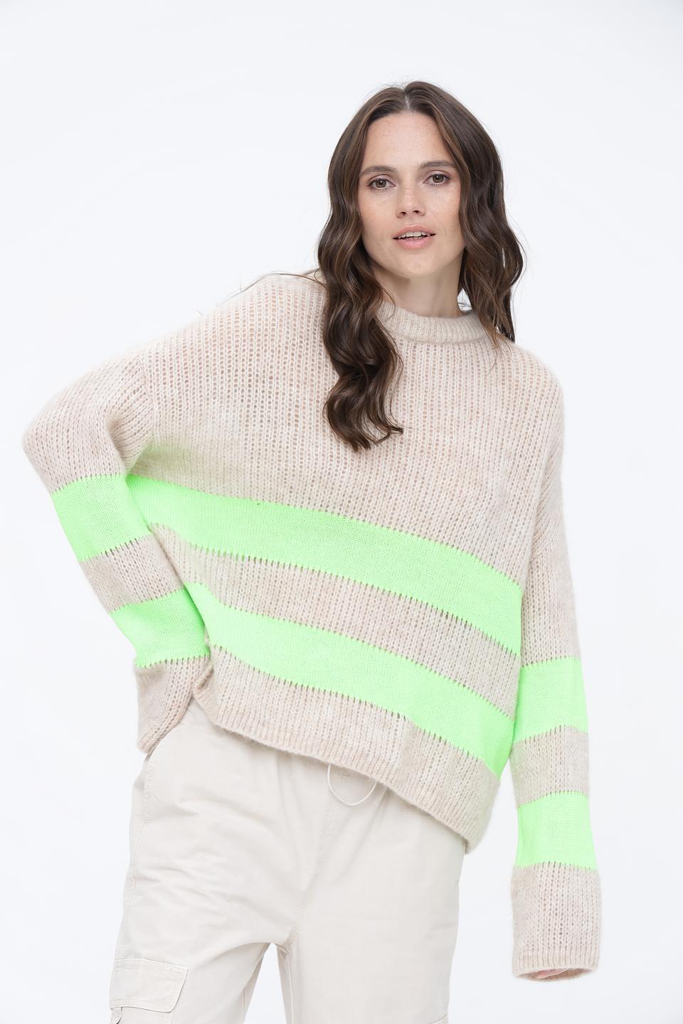 Пуловер Marc Cain в полоску