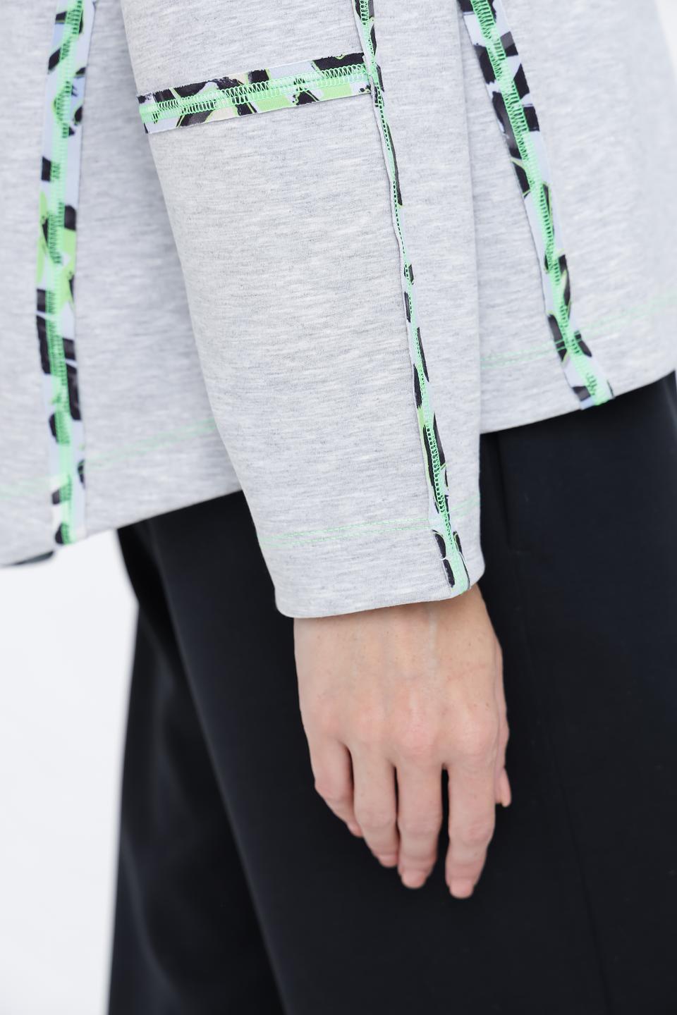 Пуловер Marc Cain с принтом "Smile"