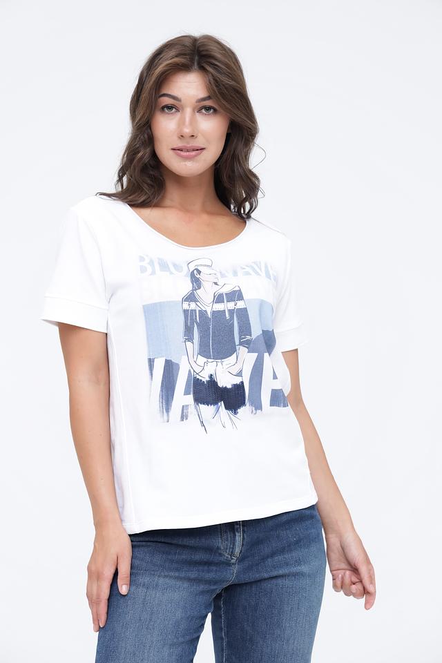 Футболка Monari с принтом Blue Wave