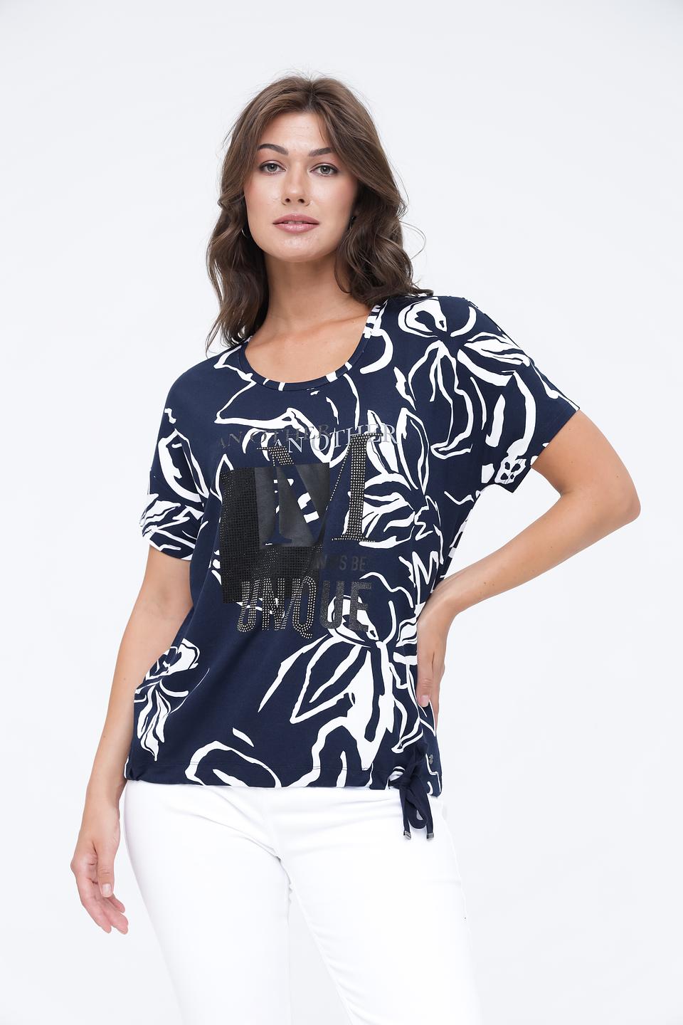 Блуза Monari с цветочным принтом