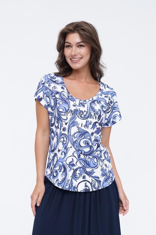 Блуза Monari с узором пейсли