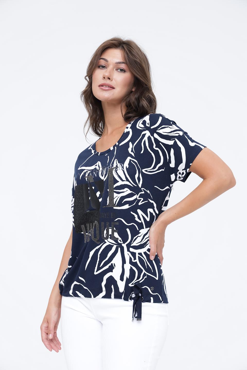 Блуза Monari с цветочным принтом