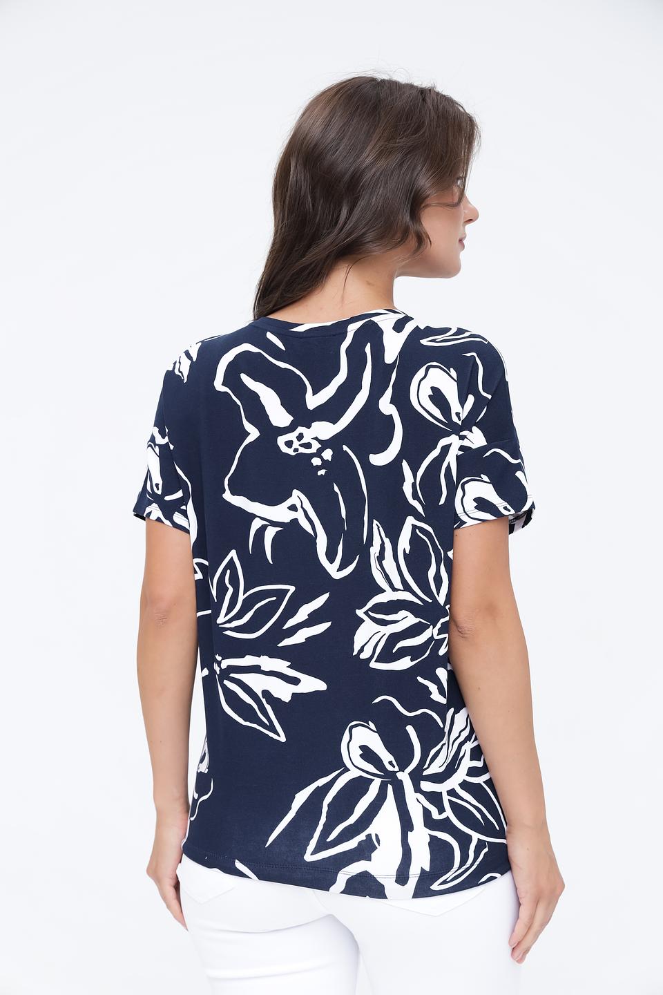 Блуза Monari с цветочным принтом