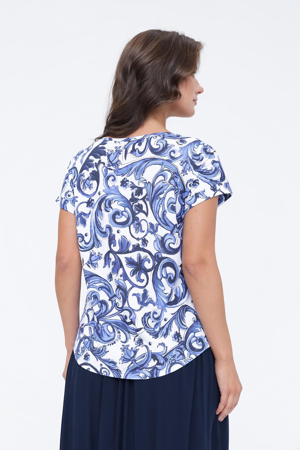 Блуза Monari с узором пейсли