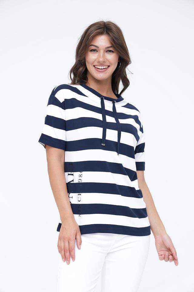 Пуловер Monari в полоску