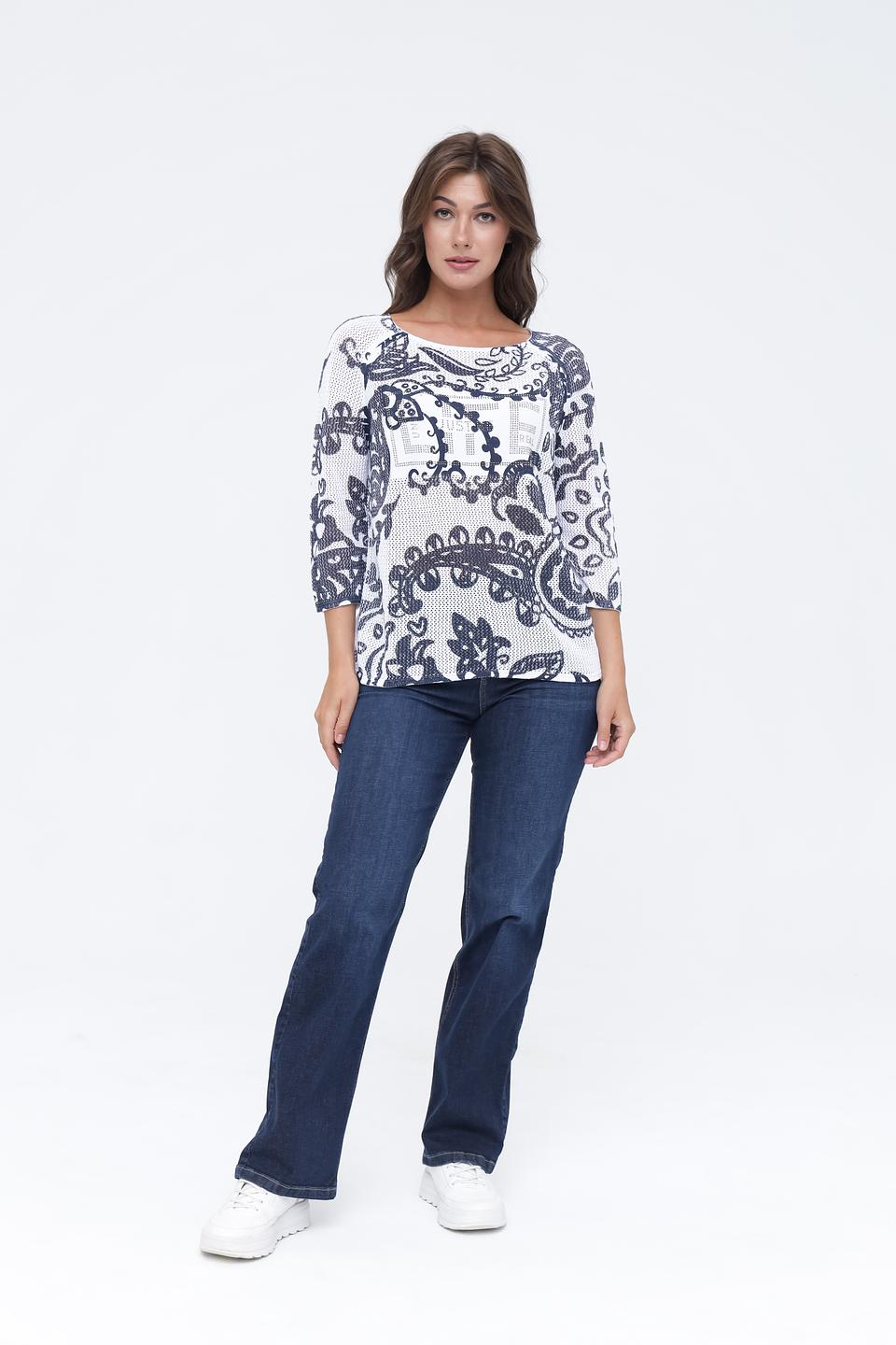 Пуловер Monari с принтом