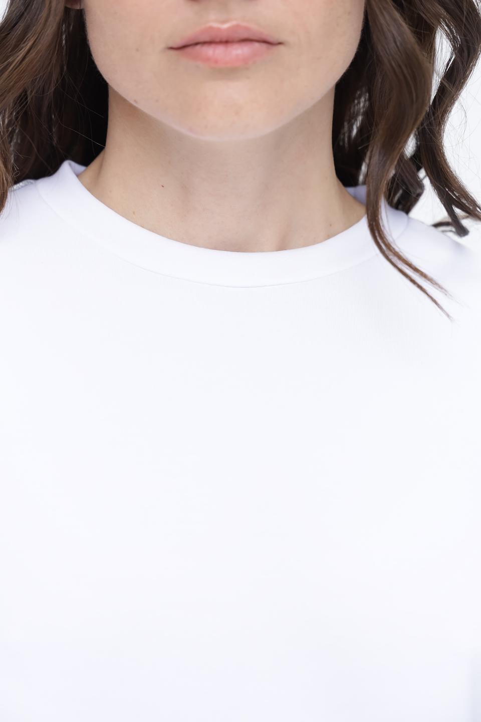 Пуловер Beatris женский белый оверсайз