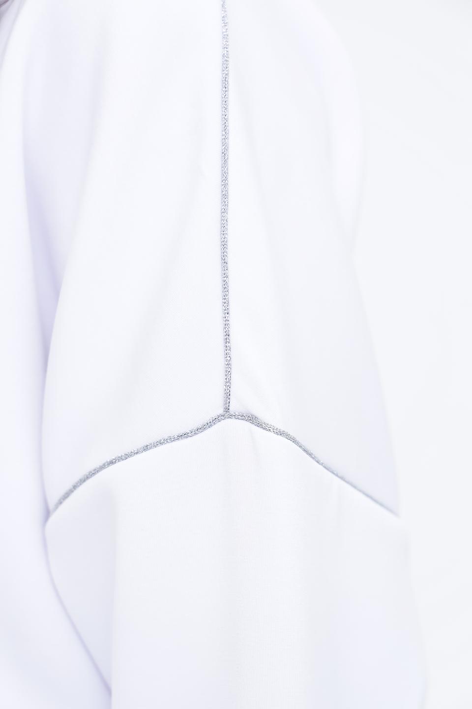 Пуловер Beatris женский белый оверсайз