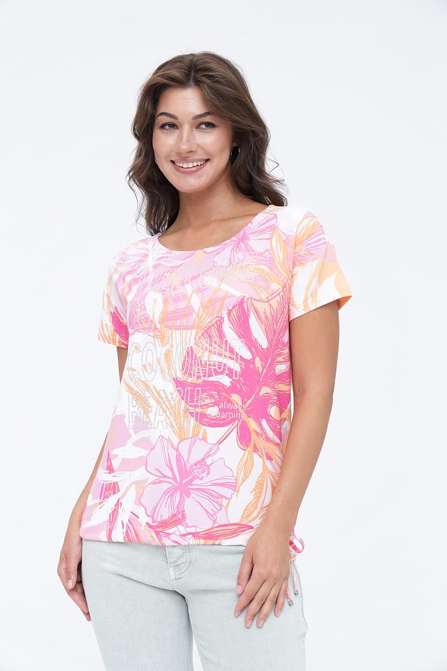 Футболка Monari с тропическим принтом