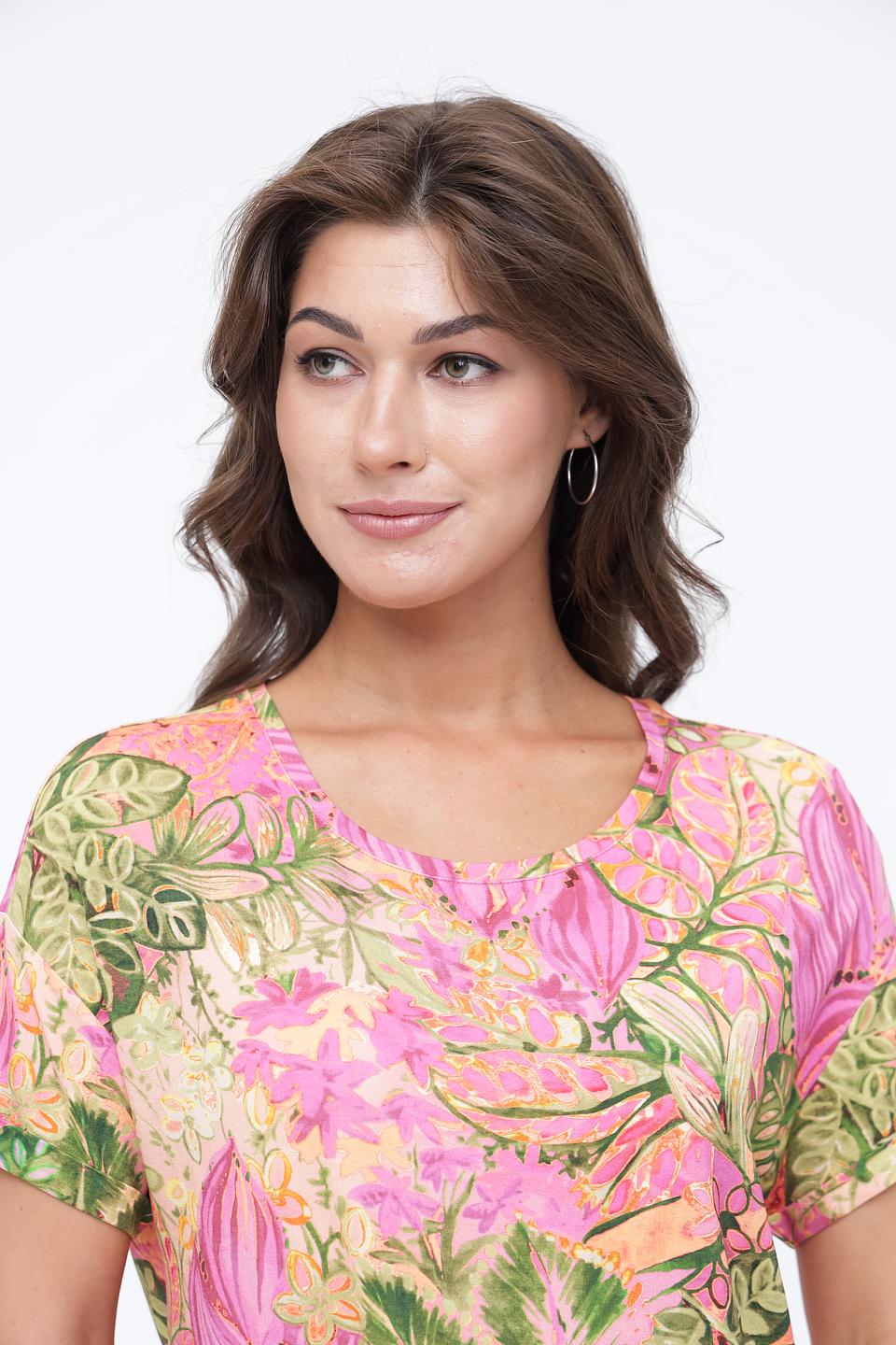 Блуза Monari с цветочным принтом