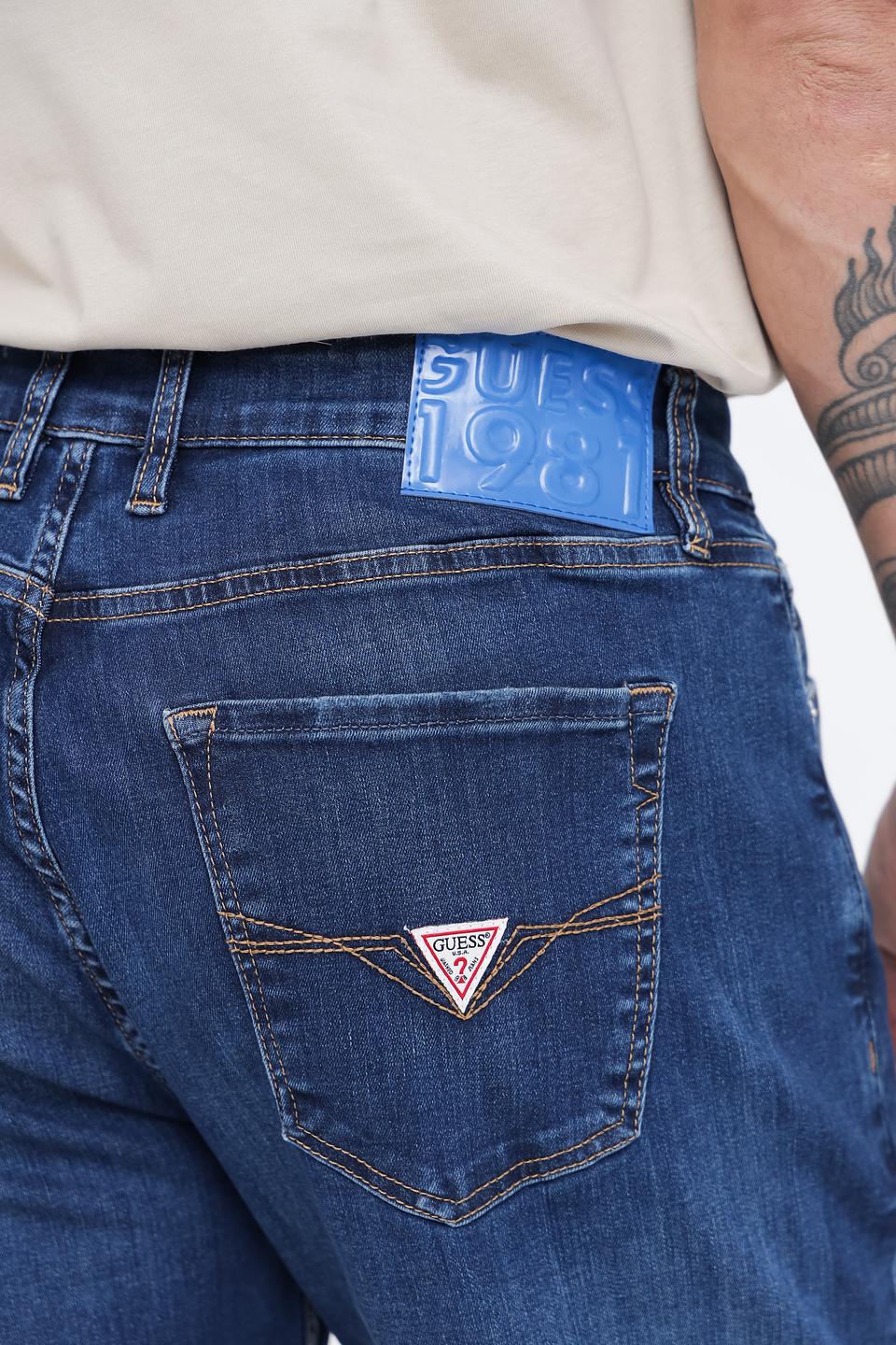 Джинсы Guess синие прямые