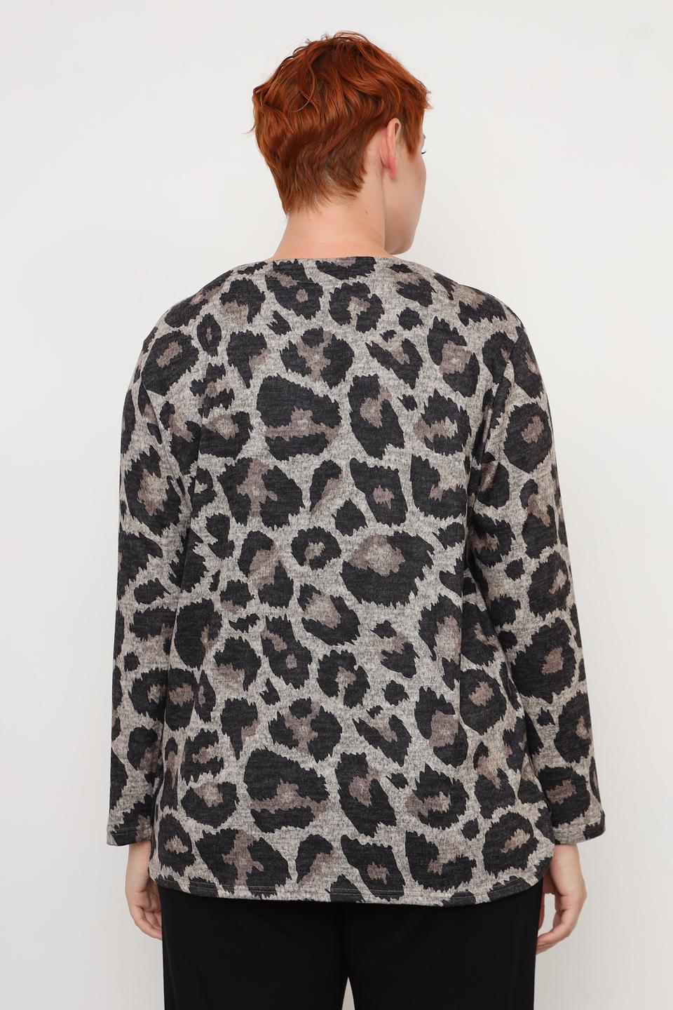 Пуловер Doris Streich леопард