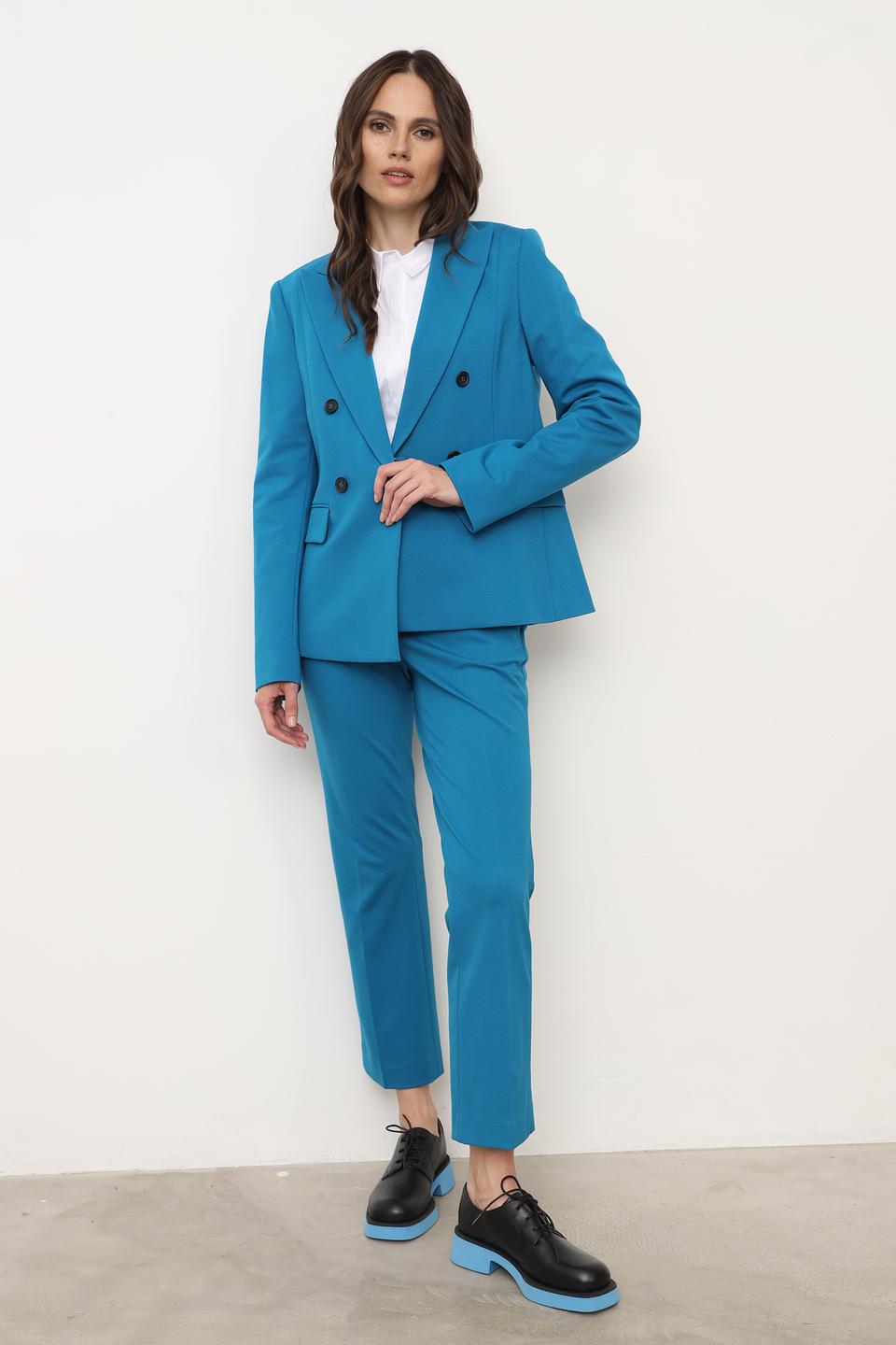 Жакет Luisa Cerano бирюзовый