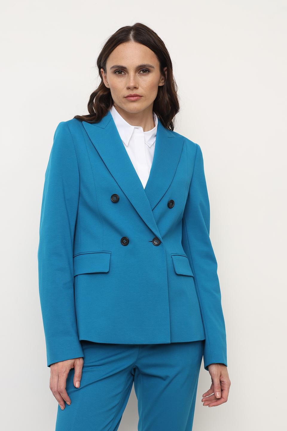 Жакет Luisa Cerano бирюзовый