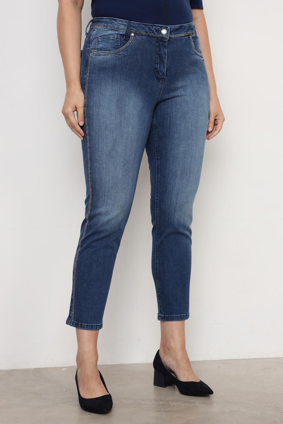 Джинсы Doris Streich с декором