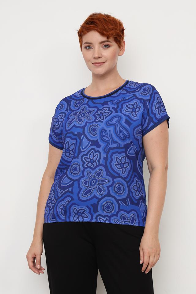 Футболка Bianca с цветочным принтом