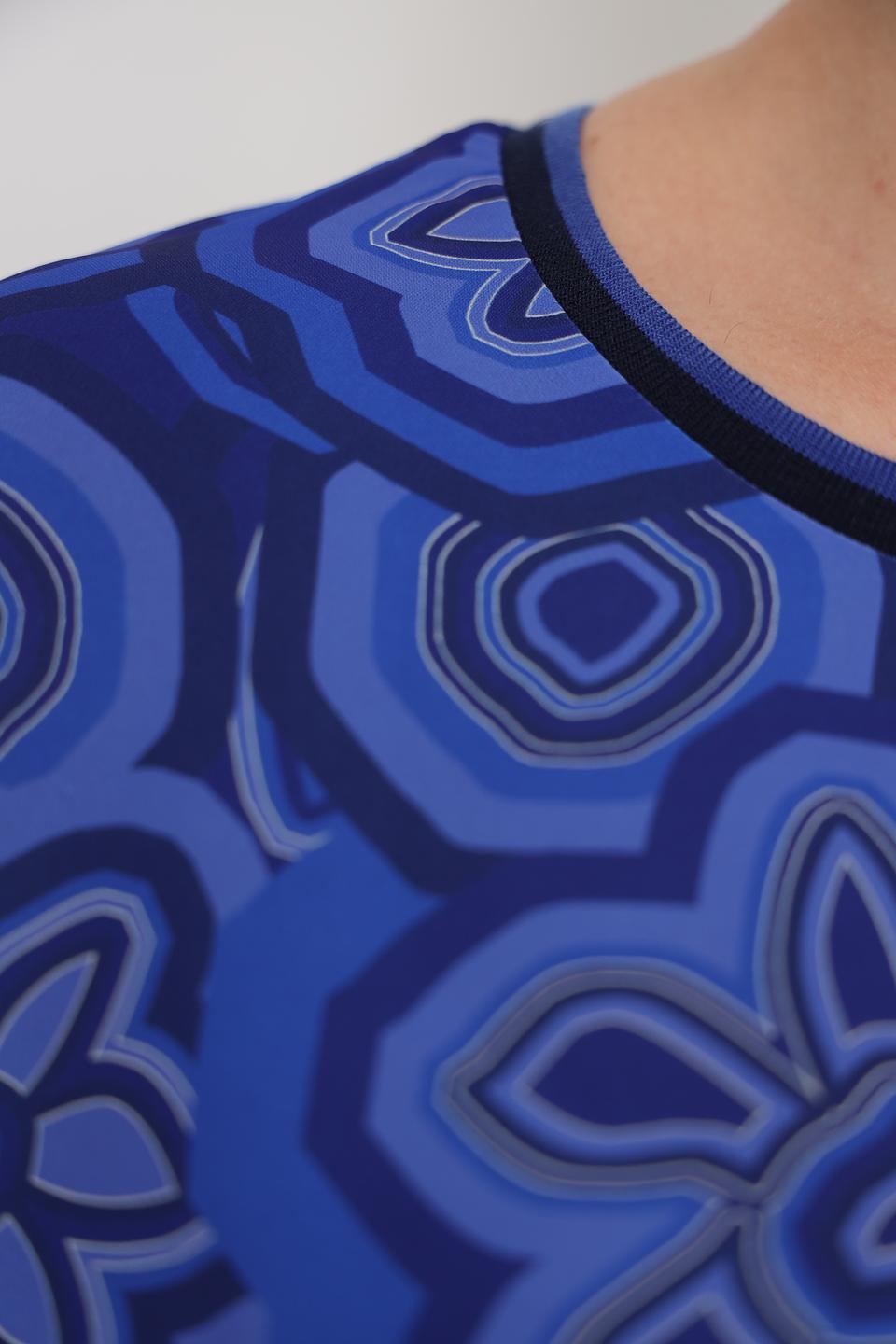 Футболка Bianca с цветочным принтом