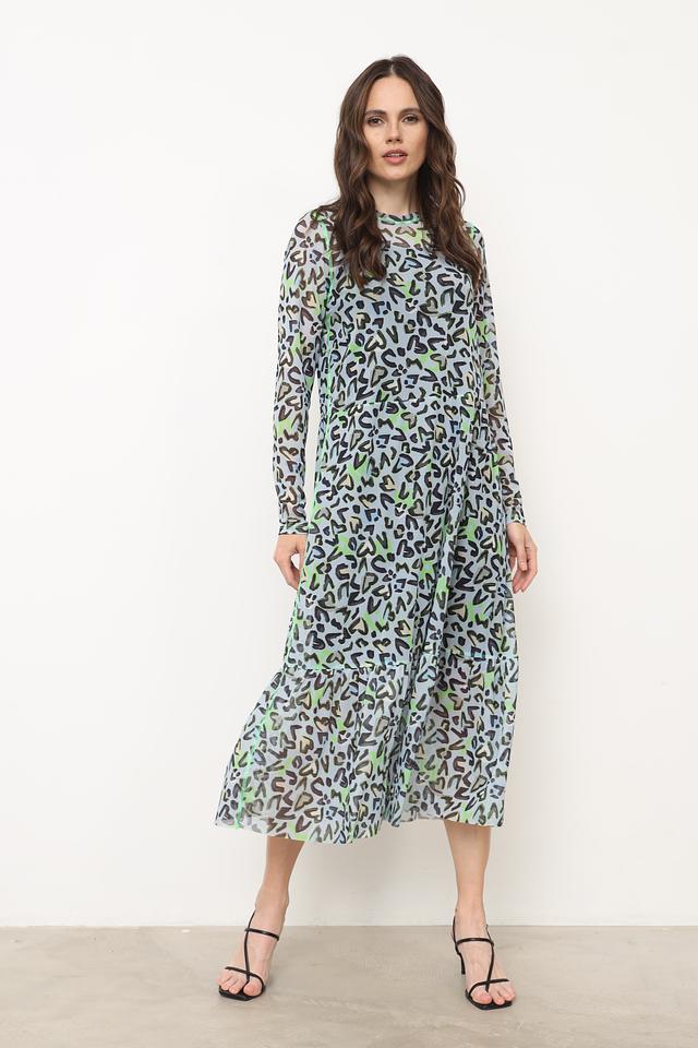 Платье Marc Cain с леопардовым принтом