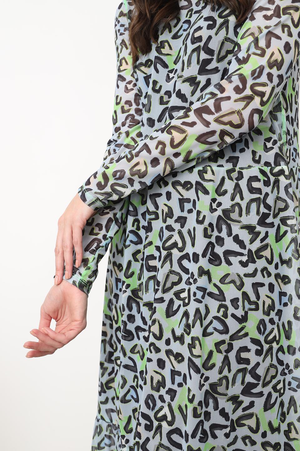 Платье Marc Cain с леопардовым принтом