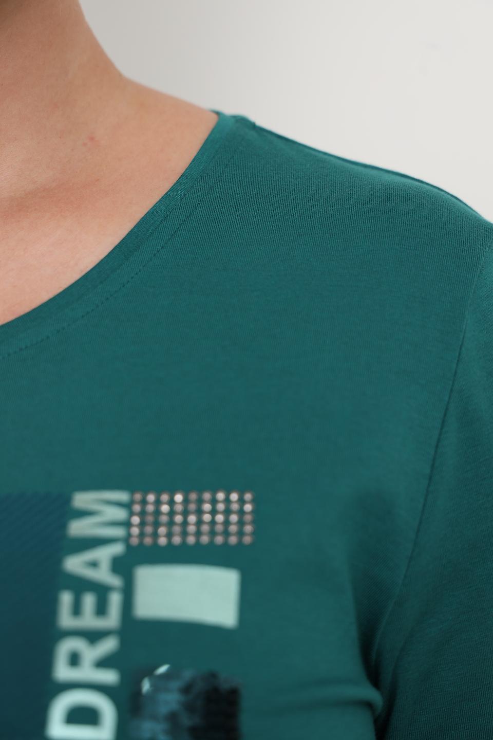 Футболка Via Appia DUE зелёная