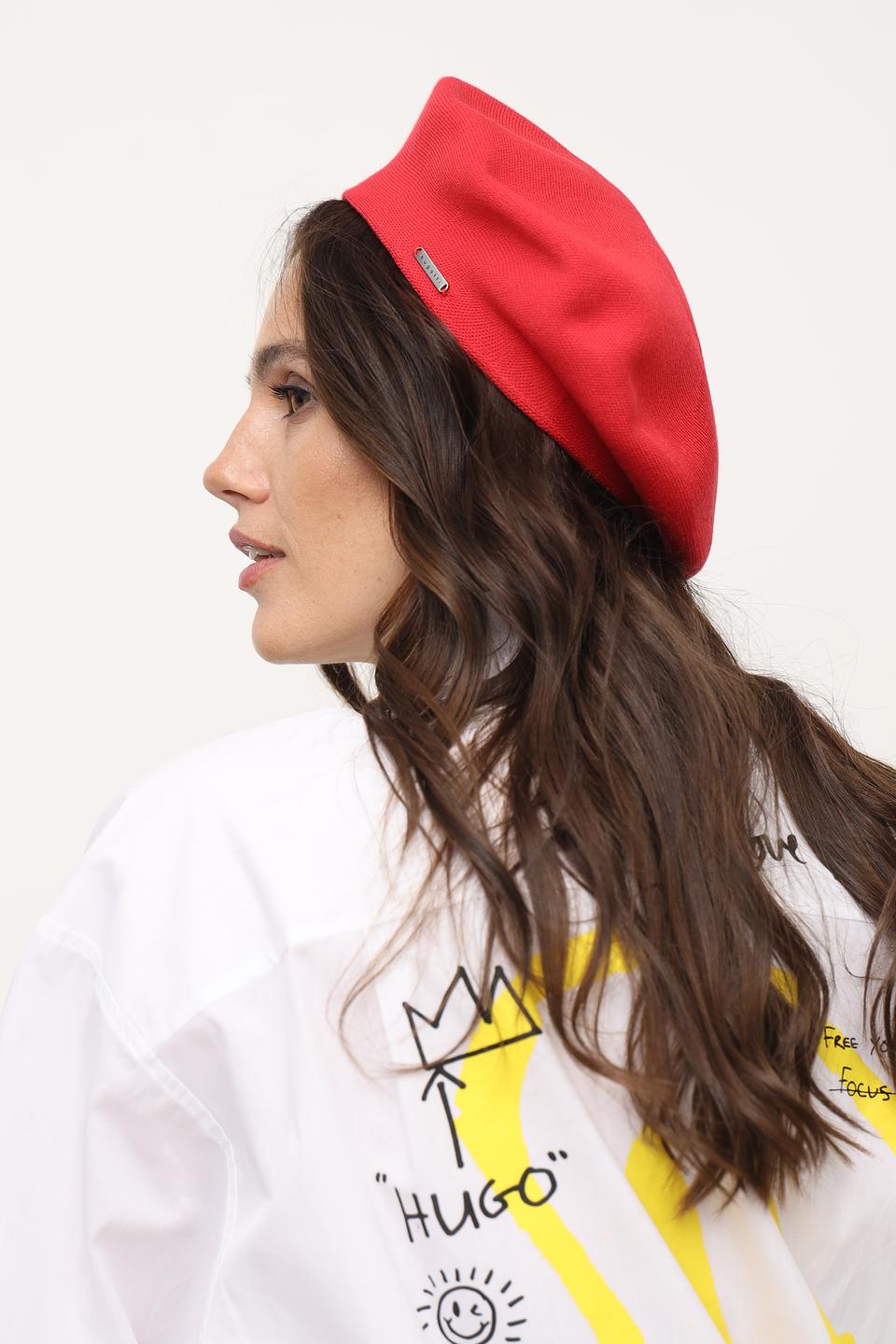 Берет Bugatti красный