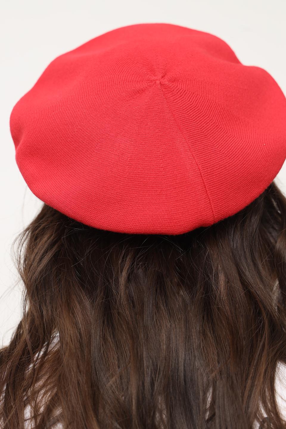 Берет Bugatti красный