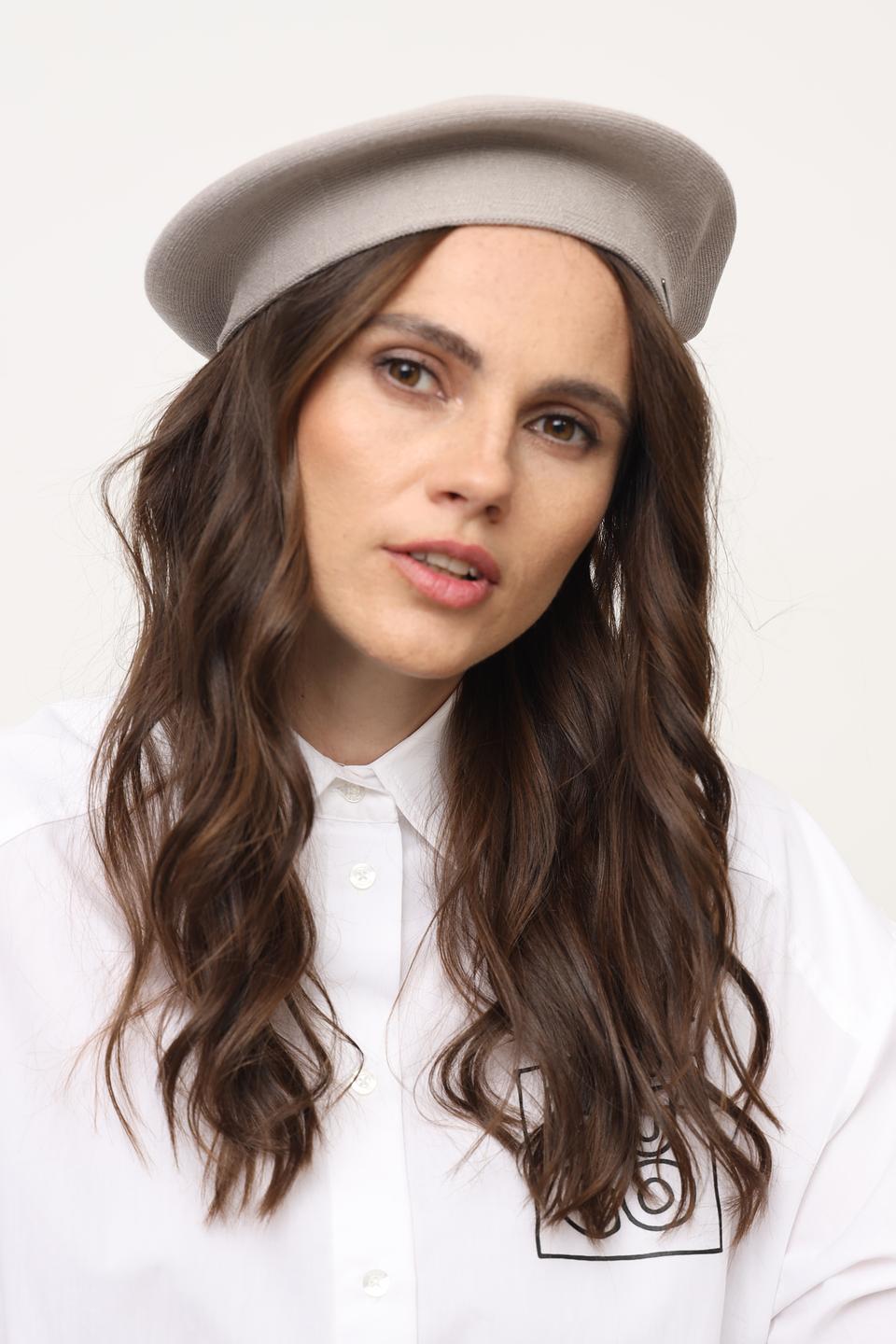 Берет Bugatti серый