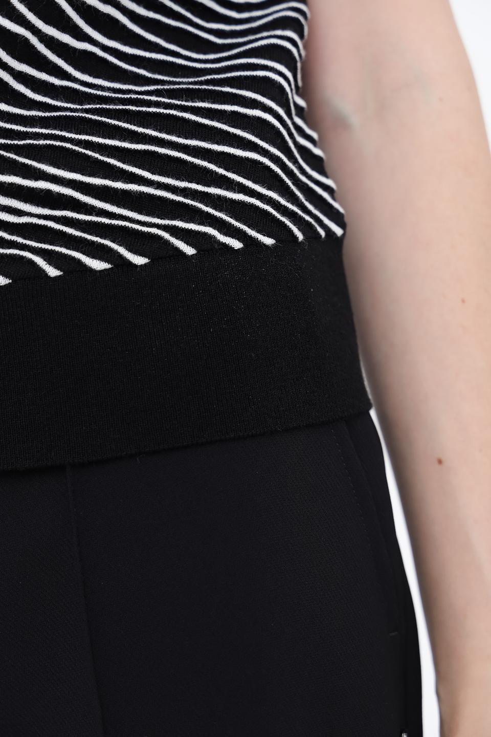 Топ Boss Black полоска чёрный