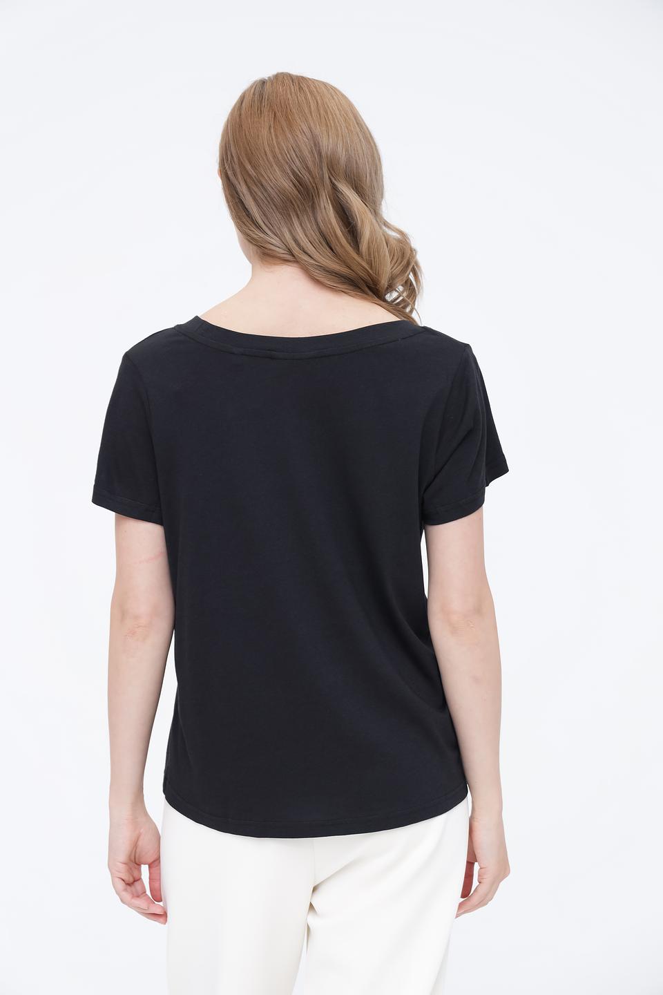 Футболка Broadway с принтом чёрная