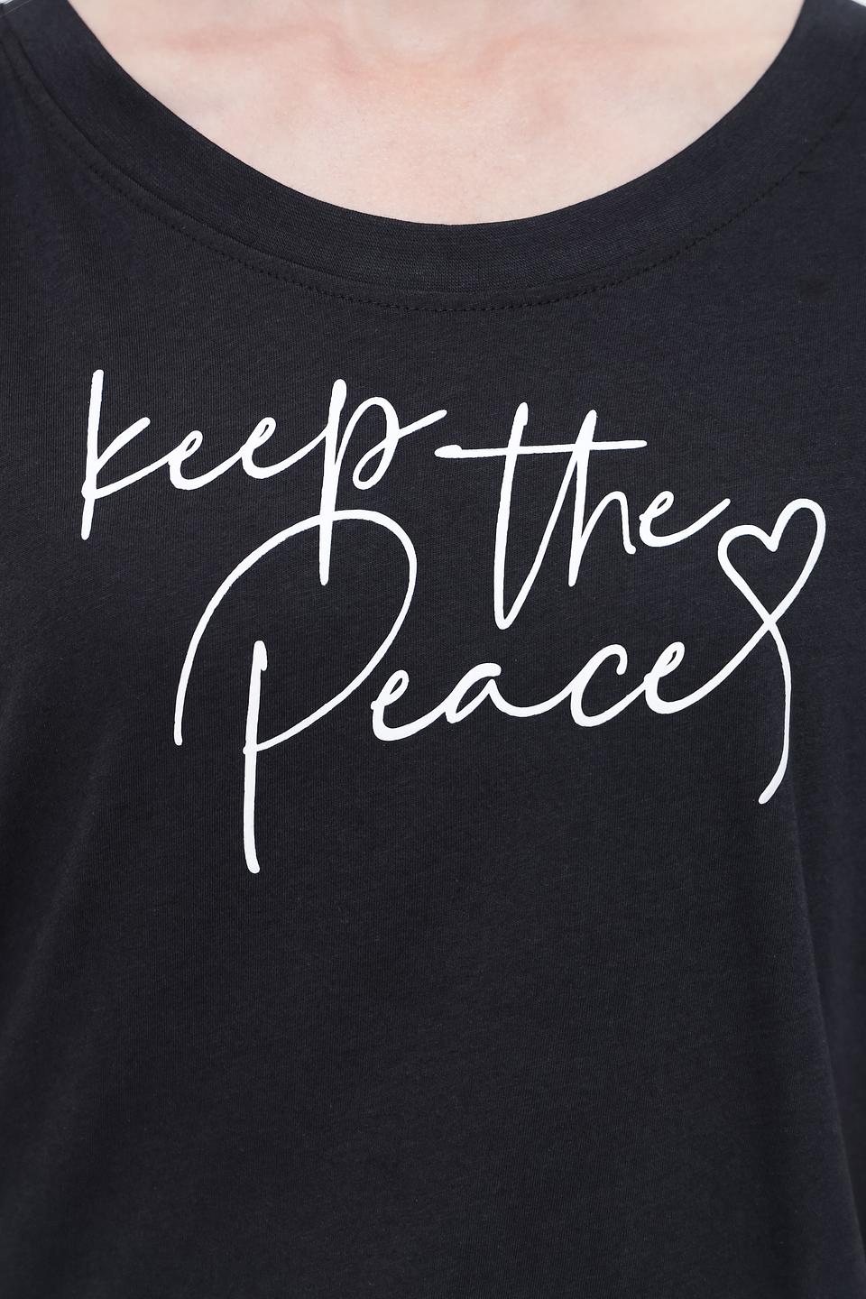 Футболка Broadway с принтом чёрная