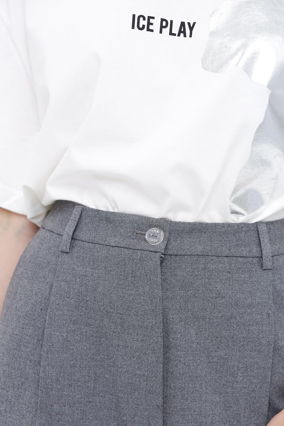 Брюки Ice Play серые широкие