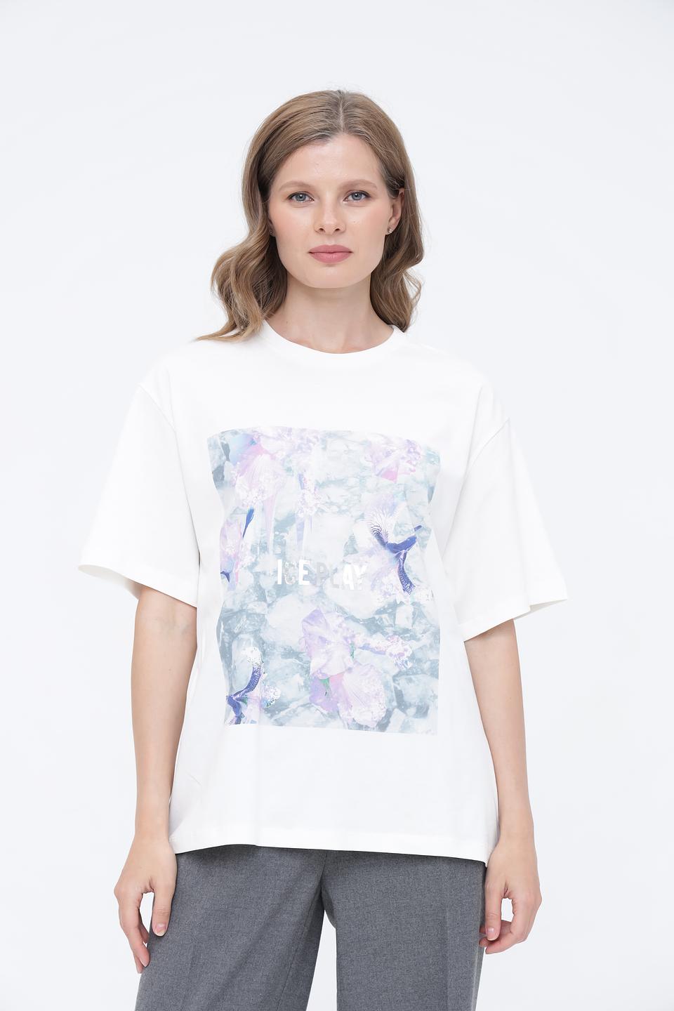 Футболка Ice Play с принтом