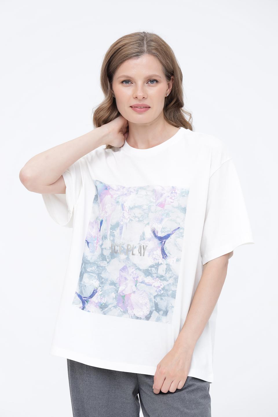 Футболка Ice Play с принтом