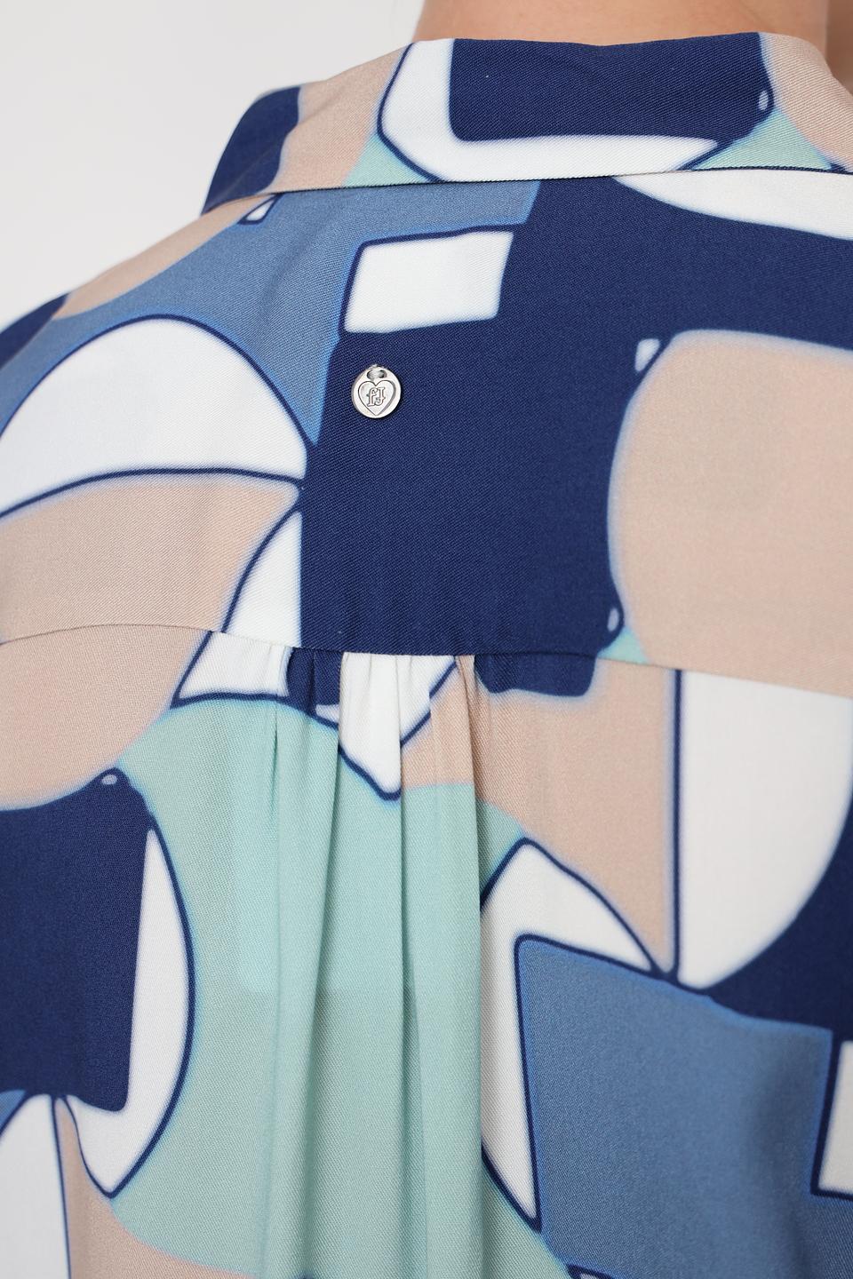 Рубашка Frapp с геометрическим принтом