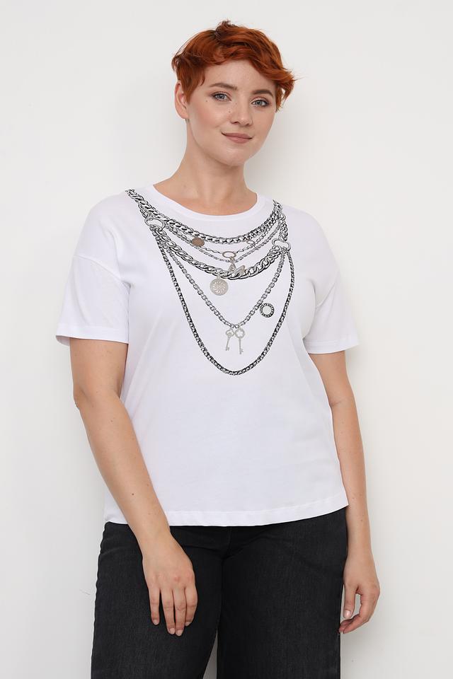 Футболка Margittes с цепями