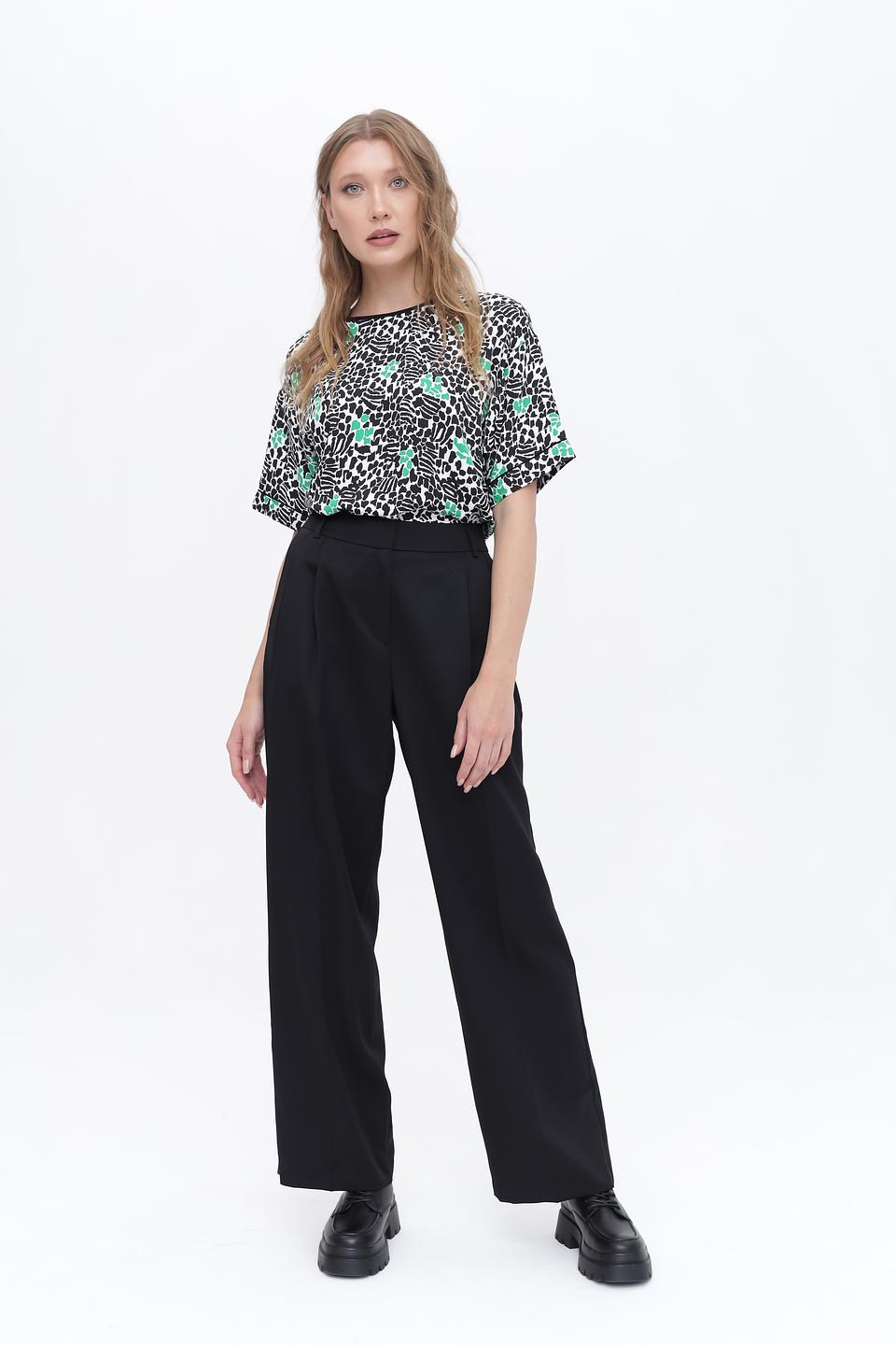 Брюки классические Taifun чёрные