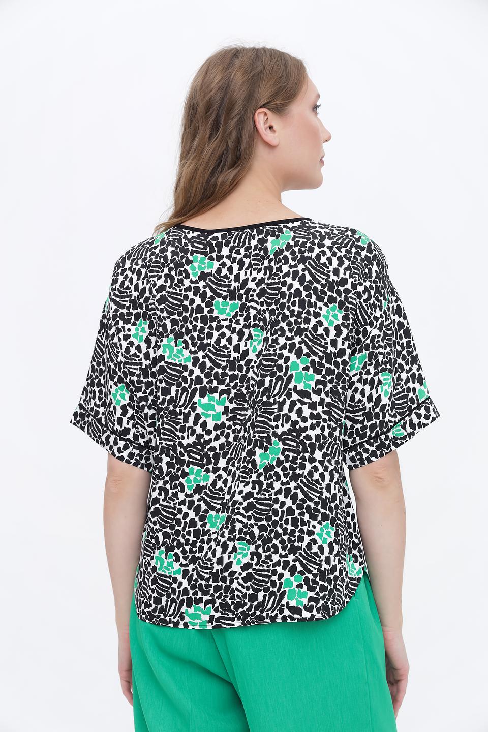 Блуза Taifun с принтом