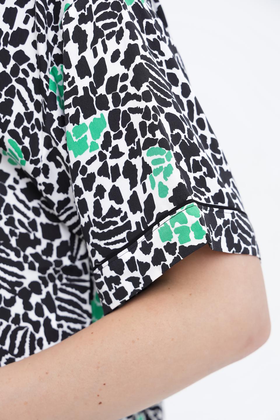 Блуза Taifun с принтом