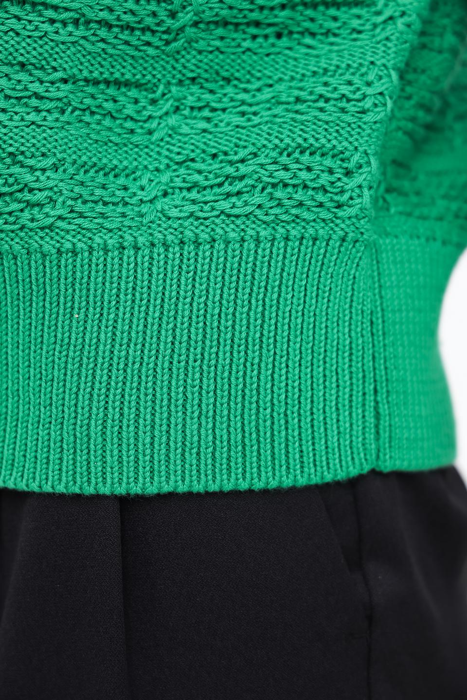 Пуловер Taifun зелёный без рукавов