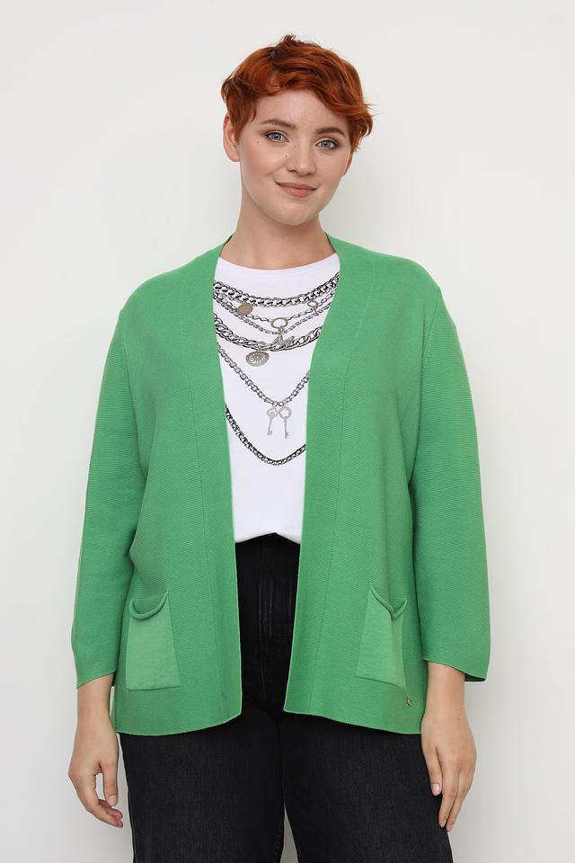 Кардиган Rabe collection зелёный