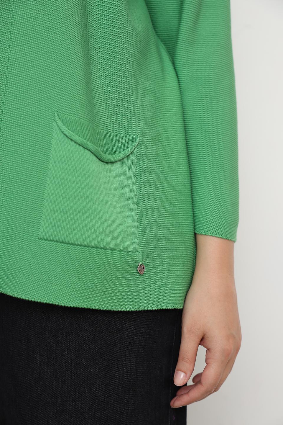 Кардиган Rabe collection зелёный