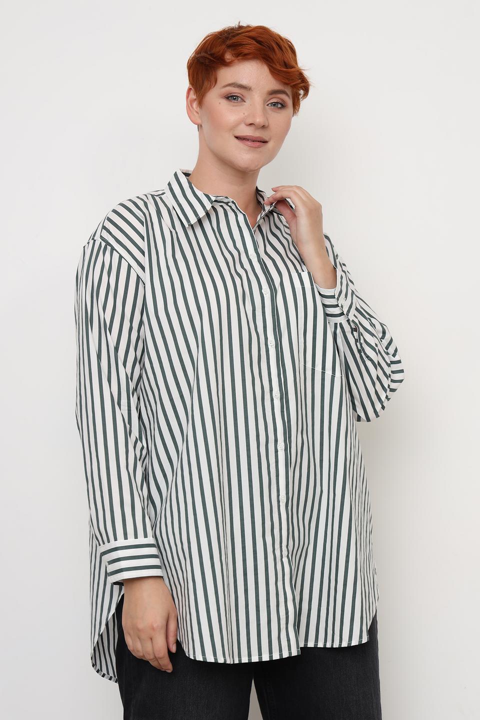 Рубашка Via Appia в полоску