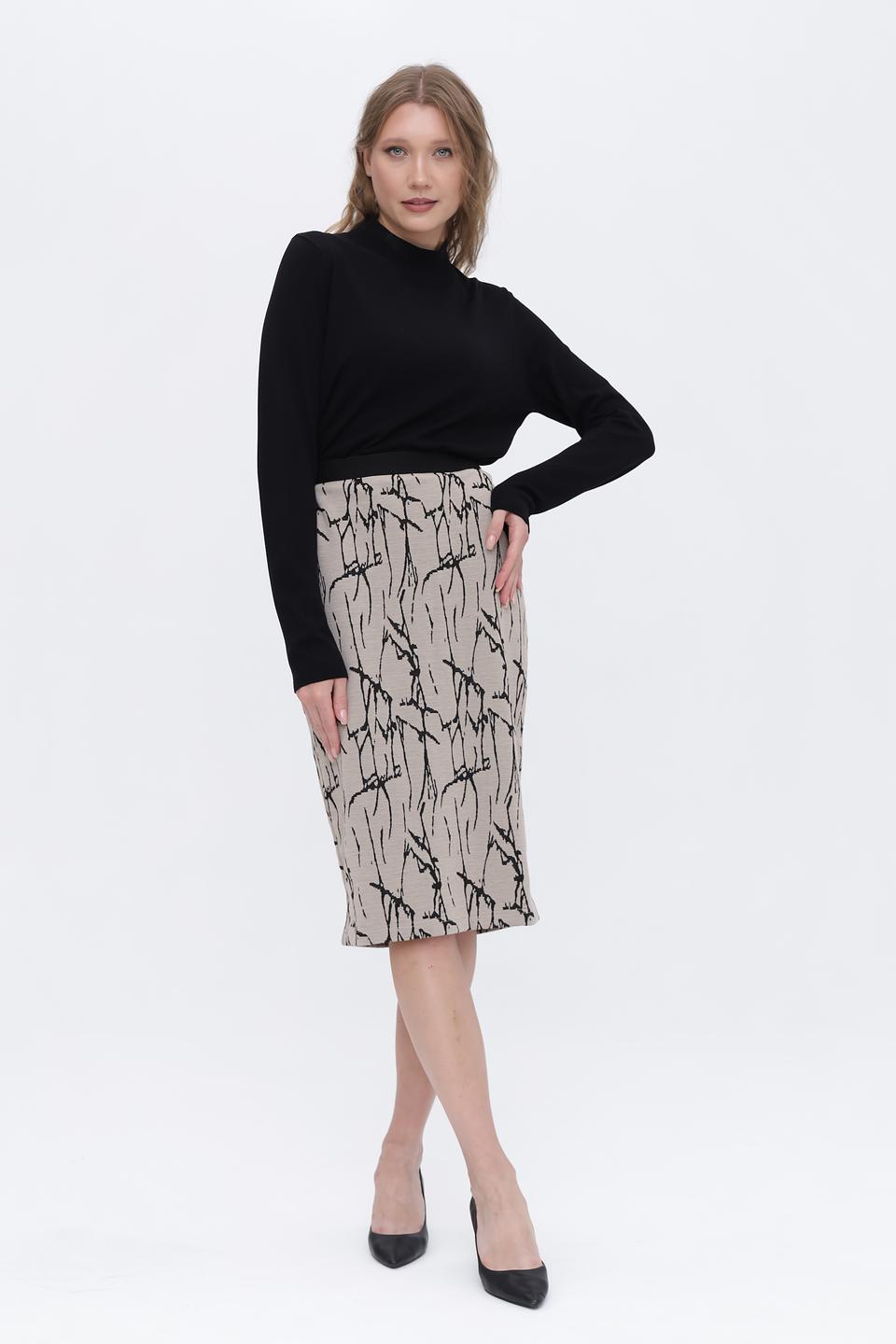 Пуловер Gerry Weber чёрный с горлом